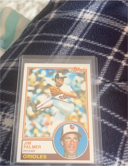 1983 Topps #490 Jim Palmer — front