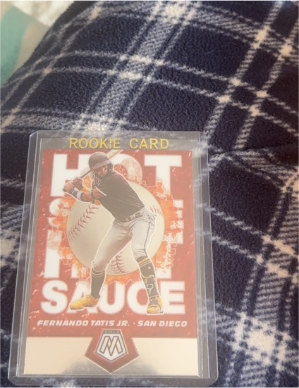 2021 Panini Mosaic Hot Sauce #HS5 Fernando Tatis Jr. — front