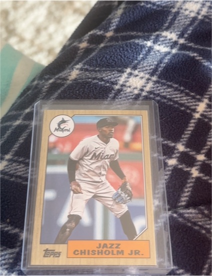 2023 Topps #Jazz Chisholm Jr. — front