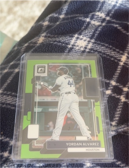 2022 Donruss Optic #135 Yordan Alvarez — front