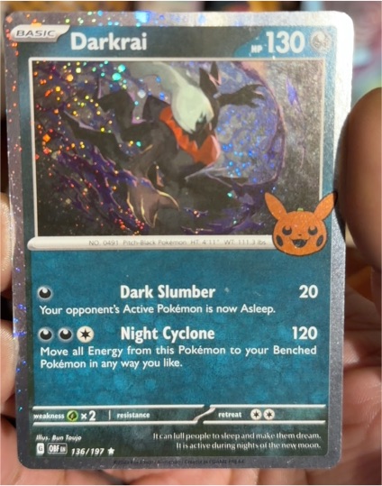 2024 Pokémon Trick or Trade #136 Darkrai — front