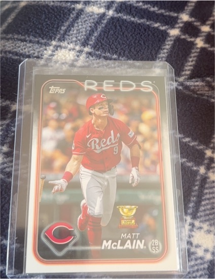 2024 Topps Series 1 #327 Matt McLain — front