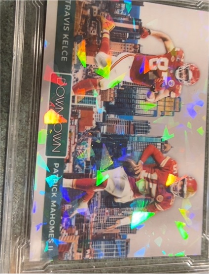2023 Wild Card Play Action Prizm #PW-1 Patrick Mahomes II — front