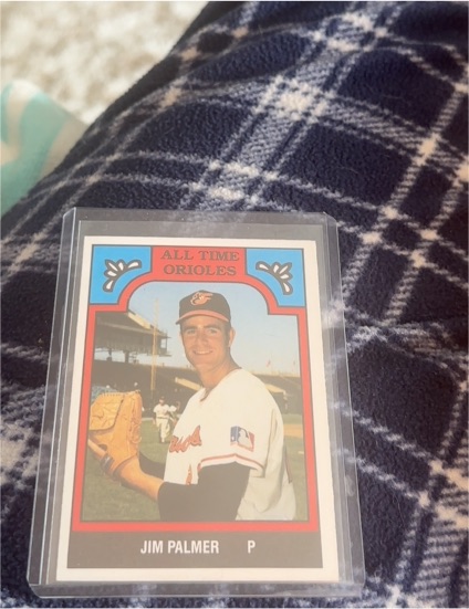 1986 TCMA All Time Baltimore Orioles #3BA Jim Palmer — front