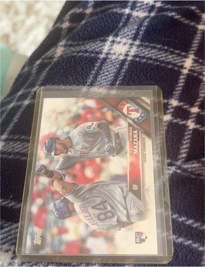 2016 Topps Update #US158 Nomar Mazara — front
