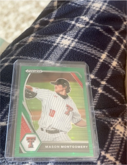 2021 Panini Prizm Draft Picks #191 Mason Montgomery — front