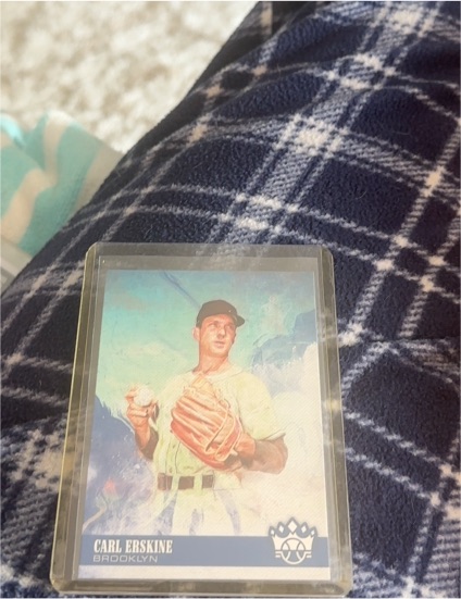 1954 Topps #100 Carl Erskine — front