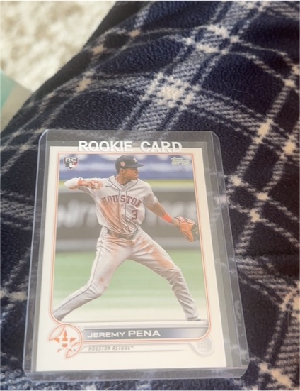 2022 Topps Update #US253 Jeremy Pena — front