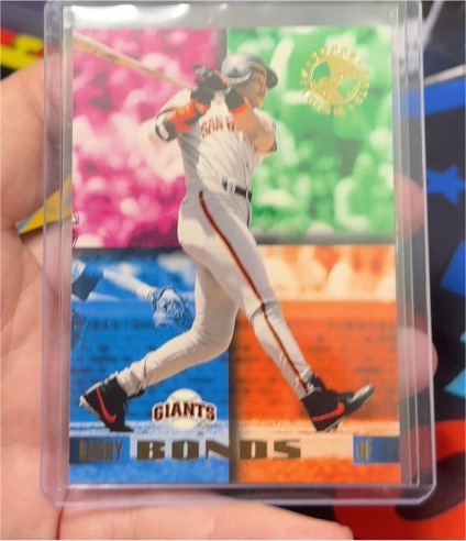 1995 Topps Stadium Club Members Only #8 Barry Bonds — front