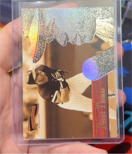 1996 Pinnacle Aficionado #59 Frank Thomas — front