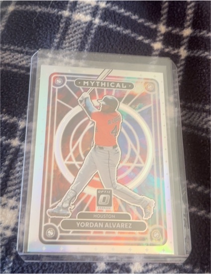2022 Donruss Optic Mythical #MTH-10 Yordan Alvarez — front