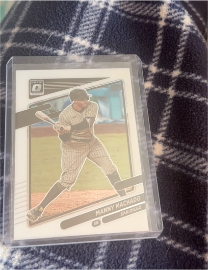 2021 Donruss Optic #154 Manny Machado — front
