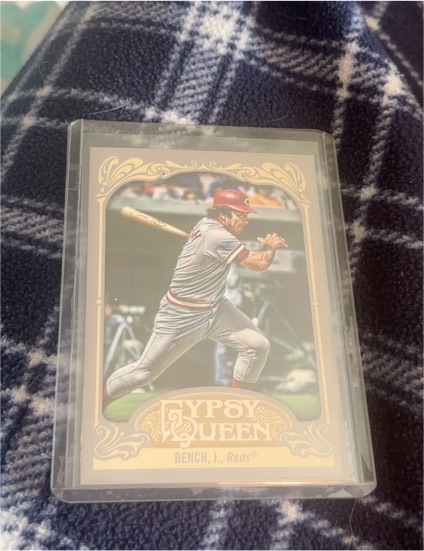 2012 Topps Gypsy Queen Johnny Bench # — front