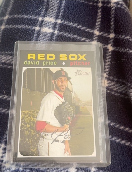 2020 Topps Heritage #162 David Price — front