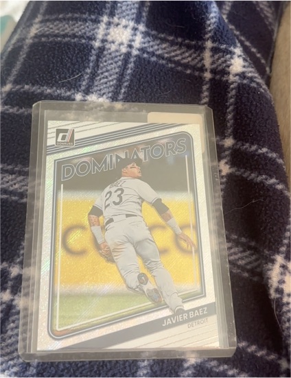 2022 Donruss Dominators #D-3 Javier Baez — front
