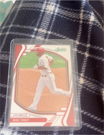 2022 Panini Absolute #27 Mike Trout — front