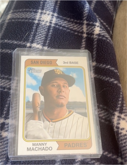 2023 Topps Heritage #250 Manny Machado — front