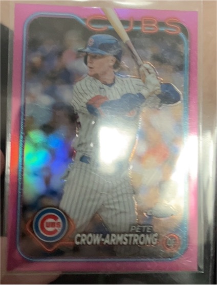2024 Topps Chrome #16 Pete Crow-Armstrong — front