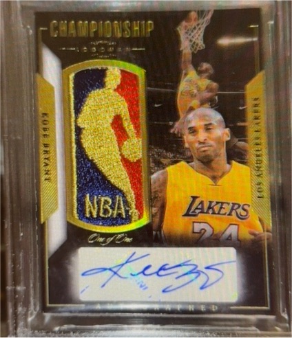 2020 Panini Logoman Championship Kobe Bryant #1 — front