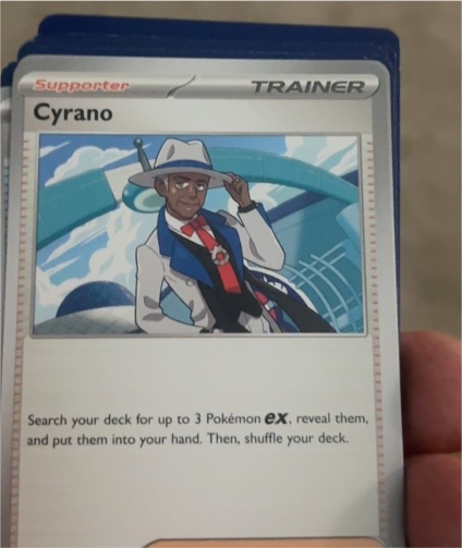 2024 Pokémon TCG Surging Sparks #170 Cyrano — front