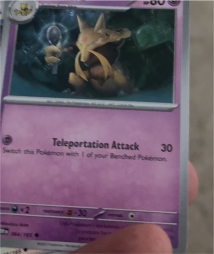 2023 Pokémon Scarlet & Violet 151 #064 Kadabra — front