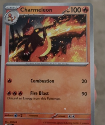 2023 Pokémon Scarlet & Violet 151 #005 Charmeleon — front