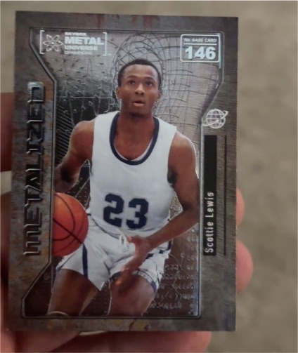 2021 Skybox Metal Universe Champions #146 Scottie Lewis — front