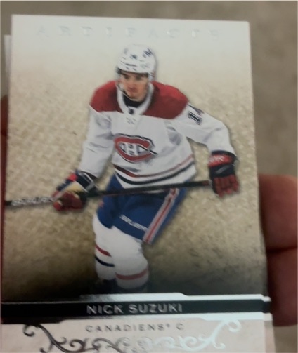2021-22 Upper Deck Artifacts #17 Nick Suzuki — front