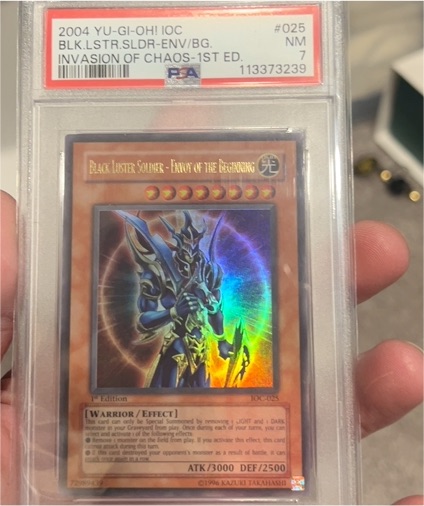 2004 Yu-Gi-Oh! IOC-025 Black Luster Soldier - Envoy of the Beginning — front