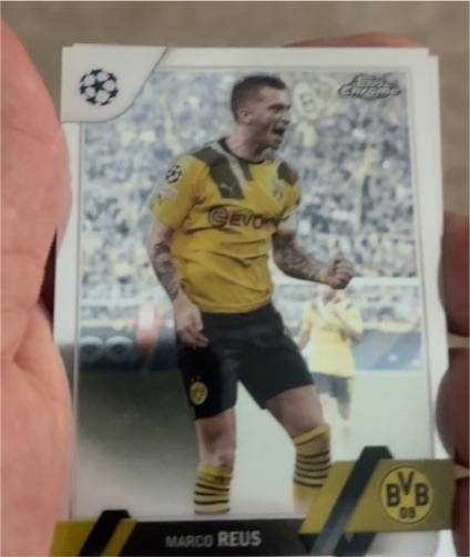 2022-23 Topps Chrome UEFA Club Competitions #165 Marco Reus — front