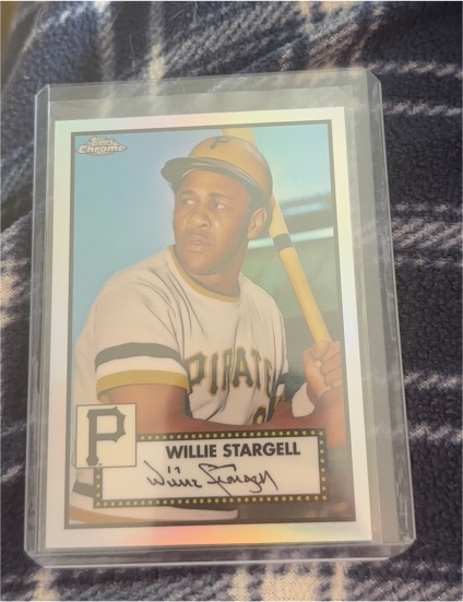 2021 Topps Chrome Platinum Anniversary #672 Willie Stargell — front