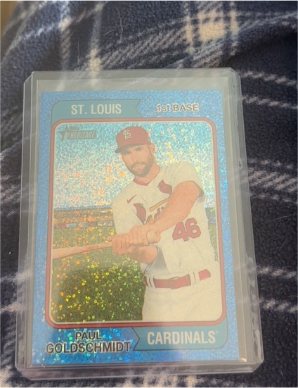 2023 Topps Heritage #307 Paul Goldschmidt — front