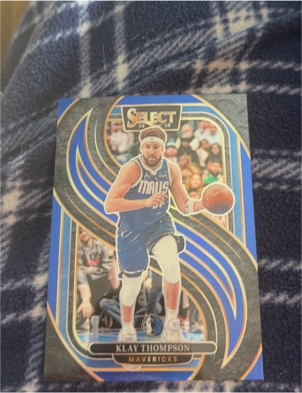 2024-25 Panini Select #108 Klay Thompson Mavericks — front