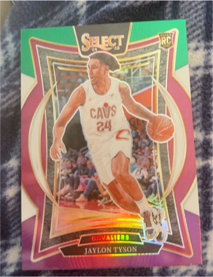 2024-25 Panini Select #77 Jaylon Tyson — front