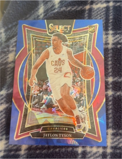 2024-25 Panini Select #77 Jaylon Tyson — front