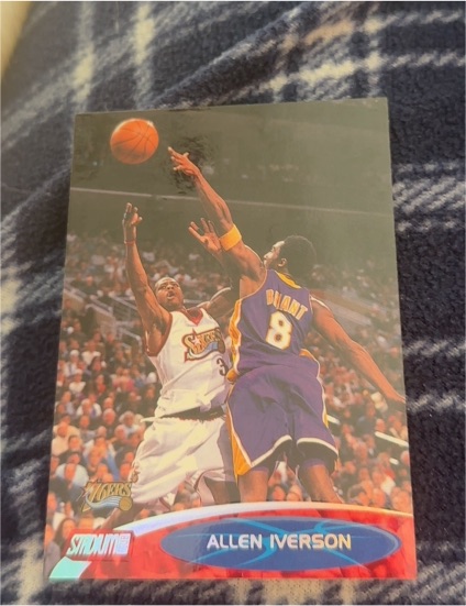 2000-01 Topps Stadium Club #76 Allen Iverson — front