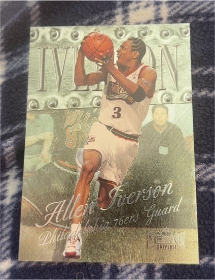 1998-99 Skybox Metal Universe #33 Allen Iverson — front