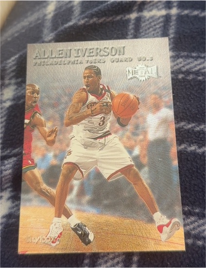 1999-00 Fleer Skybox Metal #36 Allen Iverson — front