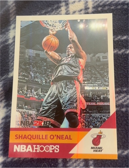 2017-18 Panini NBA Hoops NBA 2K18 #NNO Shaquille O'Neal — front