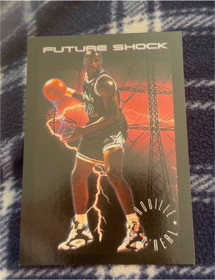 1993-94 Skybox Premium #331 Shaquille O'Neal Future Shock Orlando Magic — front