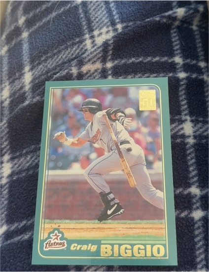 2001 Topps #250 Craig Biggio — front