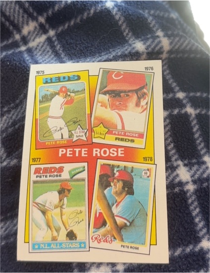 1986 Topps The Pete Rose Years #5 Pete Rose — front