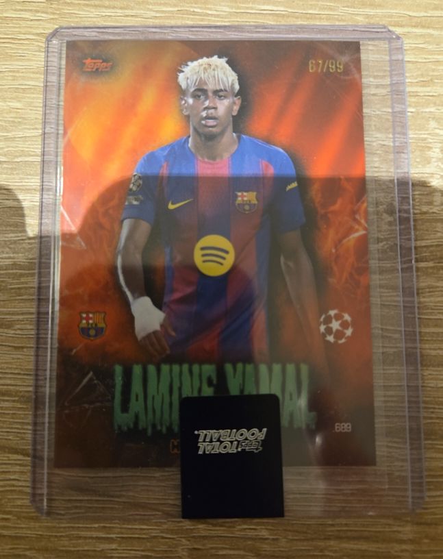2024-25 Topps Total Football #689 Lamine Yamal — front