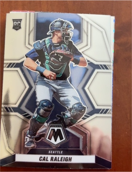 2022 Panini Mosaic #242 Cal Raleigh — front