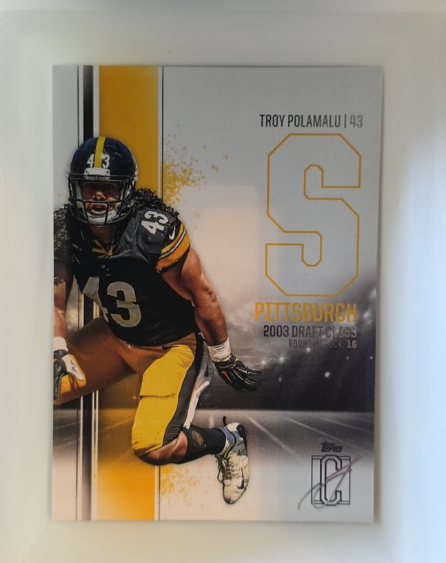 2023 Topps DC Troy Polamalu #43 — front