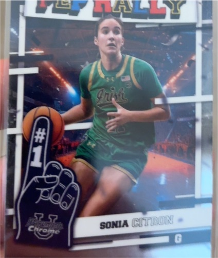2024-25 Bowman University Chrome Pep Rally #PR-25 Sonia Citron — front
