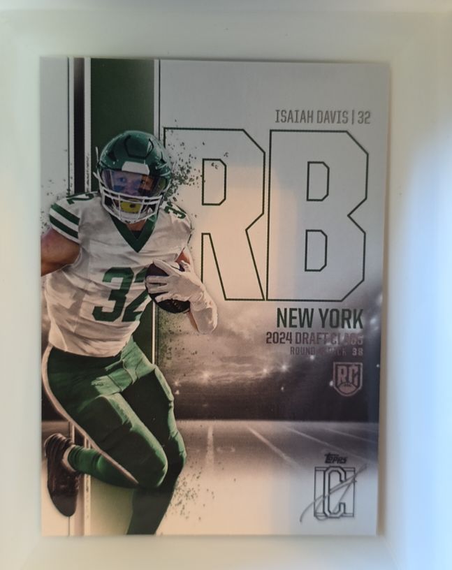 2024 Topps Signature Class #164 Isaiah Davis — front