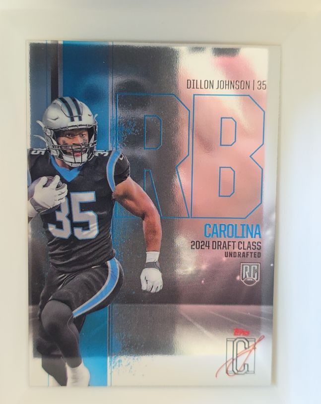 2024 Topps Signature Class #191 Dillon Johnson — front