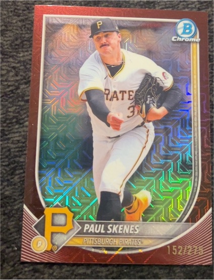 2025 Bowman Chrome #30 Paul Skenes — front