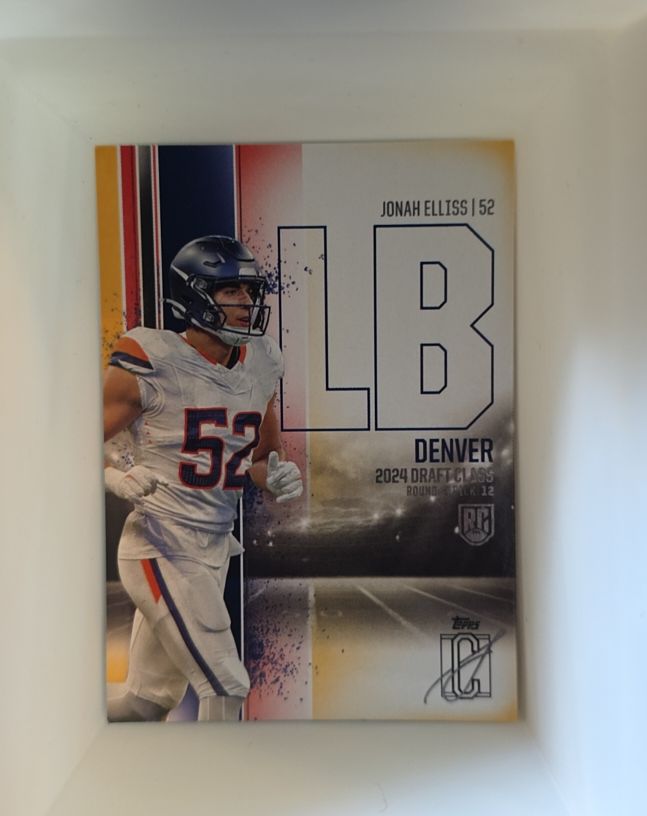 2024 Topps Signature Class #101 Jonah Elliss — front